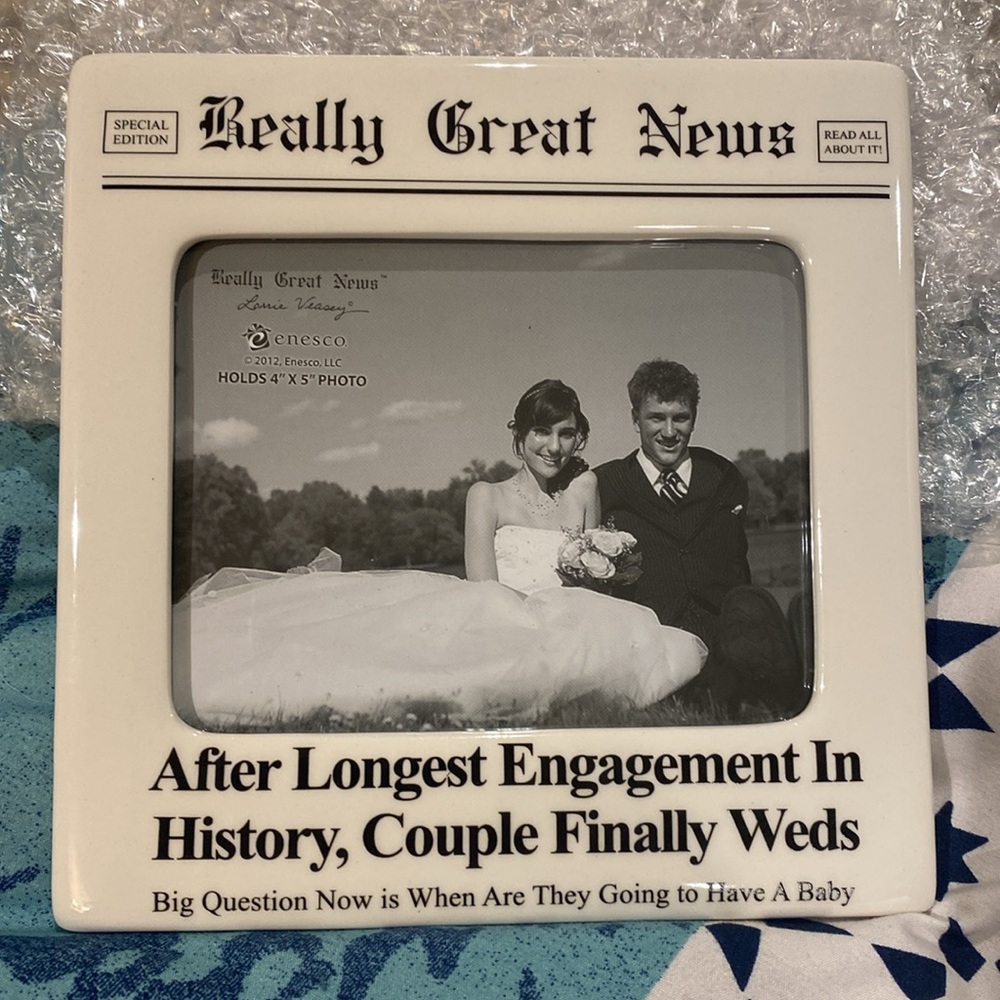 Whimsical photo frame